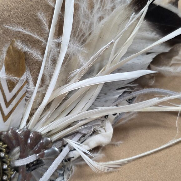 One-of-a-Kind Western Cowgirl Hat – Handmade & Adjustable main image 8